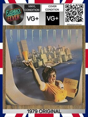 SUPERTRAMP•Breakfast in America• 1979 US Stereo (#SP-3708)•Monarch Pressing